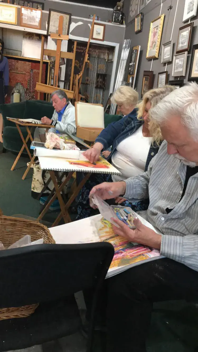 Art class at Magnolia House
